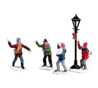 Lemax Christmas Village 32133 Lot de 4 Boules de Neige