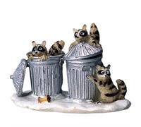 Lemax Figurine Village de Noël : Trash Bandits - 42878