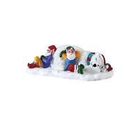 Lemax : Lutins Et Ours Font Une Sieste