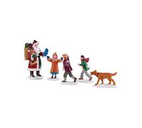 Lemax - Papa Christmas! - Set Of 5