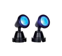 Lemax - Rond spot, Bleu, Lot de 2, B/O (Fonctionnement)
