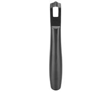 Lemon peeler, stainless steel multi-functional grater, manual lemon peeler, suitable for cocktails, baking, and kitchen use (Noir)