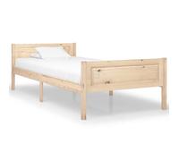 LEMON Structure de lit - sans matelas - Lit adulte/enfant - bois de pin massif 90x200 cm LL551