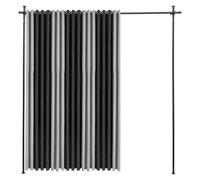 LENDISIY Tringle à Rideaux sans Perçage Télescopique - Barre de Tension pour Séparation de Pièce - Réglable de 1,2 à 3 m - pour Salon, Location - Noir