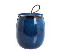 Lene Bjerre Bocal à couvercle Amera blue Ø 12 cm