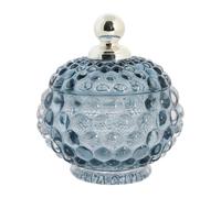 Lene Bjerre Bocal de rangement avec couvercle Miya Ø10 cm Blue