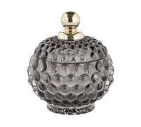 Lene Bjerre Bocal de rangement avec couvercle Miya Ø10 cm Gris foncé