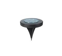 L'énergie solaire a enterré la lumière au sol de lampe extérieure chemin terrasse jardin - noir Noir G