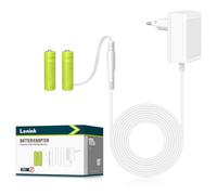 Lenink Bloc d'alimentation 3 V - Adaptateur de batterie de rechange pour 2 piles AA - Compatible avec Bosch, Homematic IP, Eve Thermo et TP-Link Kasa - Thermostat de radiateur intelligent - Décoration