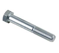 LENNIE, Corps de boulon, Zingué blanc, Ø16x60, Boulon en acier zingué, Filetage partiel, pour Assembler et Fixer des pièces ensemble en créant une connexion solide, Boite de 25