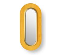 Lens Lampe murale à LED anneau métallique ovale en or Jaune LZF Lamps - LENS OV A GD LED DIM0_10V