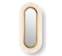 Lens Lampe murale à LED anneau métallique ovale en or LZF Lamps - LENS OV A GD LED DIM0_10V