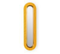 Lens Lampe murale à LED ovale allongé Anneau métallique en or Jaune LZF Lamps - LENS A SOV GD LED DIM0_10V