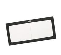 Lentille de loupe de soudage, plaque de loupe de verre de soudage 11x5.5x1.5cm, lentille de soudeur à l'arc de protection des yeux pour accessoires de casques de découpe plasma (3.0)