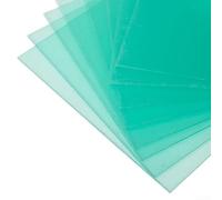 Lentille de protection transparente à base de PC pour casques de soudage utilisés comme bouclier secondaire ou primaire dans la protection multicouche de casque (110 x 90 mm)
