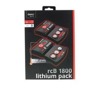 Lenz Lithium Pack rcB 1800, batterie double Noir Noir