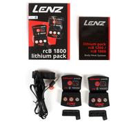 Lenz Lithium Pack rcB 1800, batterie double Noir Noir
