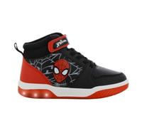Leomil Spiderman Basket Enfant Garçon Lumineuses 29, Noir