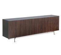 Leon Decor Buffet 5 portes gris poussière Châssis Mid-Century Moderne Casamania Horm - GL244RALN-RAL7037-BMCM240BV