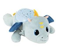 Peluche veilleuse et musicale - JEMINI - LEON LE DRAGON - Bleu - Mixte - 39 cm
