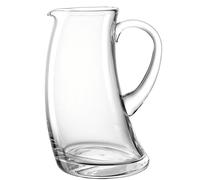 Leonardo 070715 Swing Krug Carafe à eau en verre de qualité supérieure - Capacité : 1,2 l - Passe au lave-vaisselle - Robuste - Carafe en verre transparent