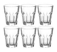 Leonardo 12994 Rock- Coffret de 6 Verres à Eau-de-Vie 4 cl