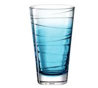 LEONARDO HOME 026832 Vario Struttura Lot de 6 verres à boire, bleu, 280 ml
