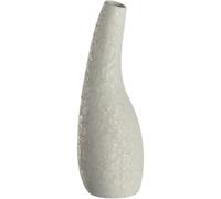 LEONARDO HOME Arco 059008 Vase en céramique, Forme incurvée, pour Fleurs Individuelles, Structure spéciale, fabriqué à la Main, Hauteur 30 cm, Taupe, 1 pièce