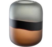 LEONARDO HOME Corso Sabbia 055299 Vase à Fleurs, dans des Tons de Terre naturels, diamètre : 10,8 cm, Aspect élégant pour des Bouquets créatifs, Design Intemporel, Hauteur : 25 cm, Multicolore