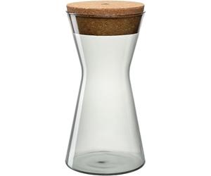 LEONARDO HOME FORMA X Boîte • 1 pièce • Boîte de conservation avec couvercle en liège • Boîte moderne • Récipient hermétique • Élégant • Boîte de rangement à large ouverture • Aspect élégant • Hauteur