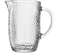 LEONARDO HOME Matera 053344 Pichet lavable au lave-vaisselle, pichet à jus moderne, structure de haute qualité, pichet en verre, harmonieux et adapté à un usage alimentaire, hauteur 18,6 cm,