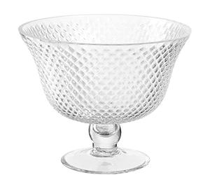 LEONARDO HOME Poesia 076435 Bol sur Pied Verre Transparent 19,5 cm