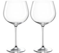Leonardo Il Mondo 064990 Lot de 2 verres à gin tonic en cristal de qualité supérieure - Contenance 750 ml - Passe au lave-vaisselle - 2 verres à long drink transparents