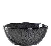 Leonardo Matera 018584 Saladier en céramique Passe au lave-vaisselle 1 bol rond en grès Gris Ø 23,5 cm 2600 ml