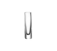 Leonardo Novara 018624 Vase décoratif moderne en verre cylindrique pour fleurs individuelles Hauteur 16,4 cm
