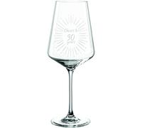 Leonardo Puccini Verre à vin 560 ml avec gravure Cheers to 30 ans - Cadeau 30e anniversaire - Idée cadeau pour anniversaire, mariage, jubilé, fête - pour femmes, hommes (verre à vin 30)