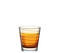 Leonardo Vario Struttura 026841 Verre à eau, verre sodocalcique, orange, 250 ml