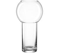 Leonardo Vernazza 022354 Vase décoratif en Verre Transparent de qualité supérieure Hauteur 27 cm Diamètre 14 cm Contenance 2 l