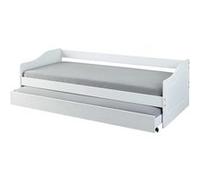 But Lit gigogne avec sommier 90x200 cm - Blanc