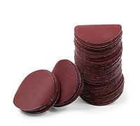 LEONTOOL Lot de 100 disques de ponçage auto-agrippants de 5,1 cm grain 800 pour orbitale aléatoire meulage polissage métal bois caoutchouc cuir plastique pierre verre
