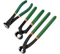 LEONTOOL - Lot de 3 Outils en Acier Extrait-Clous et Coupe-Boulon 6 Pouces avec Pince à Collier 9 Pouces pour Arrachage et Découpe