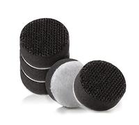 LEONTOOL Lot de 5 tampons en mousse souple avec crochet et boucle de 2,5 cm - Sans trou - 25 mm - Pour ponçage