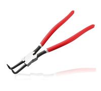LEONTOOL Pince à anneau de serrage interne de 33 cm avec pointe courbée - Pince à anneau de retenue robuste pour installer et enlever les circlips