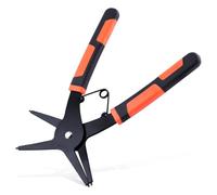 LEONTOOL Pince à anneau élastique 2 en 1 Pince à circlip externe interne Pince à anneau de verrouillage droit pour anneau élastique de 10 mm à 140 mm de diamètre, Pince à clip C
