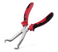 LEONTOOL Pince de serrage de 20,3 cm - Déport de bougie d'allumage avec mâchoires dentelées - Anneau de nez circulaire en forme de O pour enlever l'anneau de tuyau et le collier de serrage - Outil