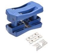 Leopacat Coupe-Bande, Outils De Coupe De Bande De Chant Avec Lames D'Outils | Coupe-Bande De Travail Du Bois Pour Panneau D'Armoire à Double Placage, Plage De Largeur D'Ajustement De 12 à 60 Mm