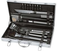Leopold Vienna - Set d’ustensiles BBQ 18 pièces dans Une Mallette - Accessoires Barbecue