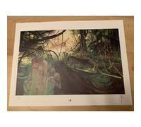 LEPAGE - VOYAGES - AMAZONIE Signé / Numéroté - 30x40cm - AFFICHE G