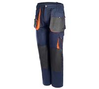 lepni.me Pantalon de Travail Homme Cargo avec Genouillère | Vêtements Stretch Sécurité et Multipoches pour Chantier Peintre Jardinier Randonnée