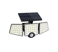 Lepro Lampe de Sécurité Solaire Extérieur Puissante 1200LM, Projecteur Extérieure avec Détecteur de Mouvement PIR, 3 Têtes, IP65 Étanche Solaire éclairage Mural d'extérieur pour Porche, Jardin, Patio